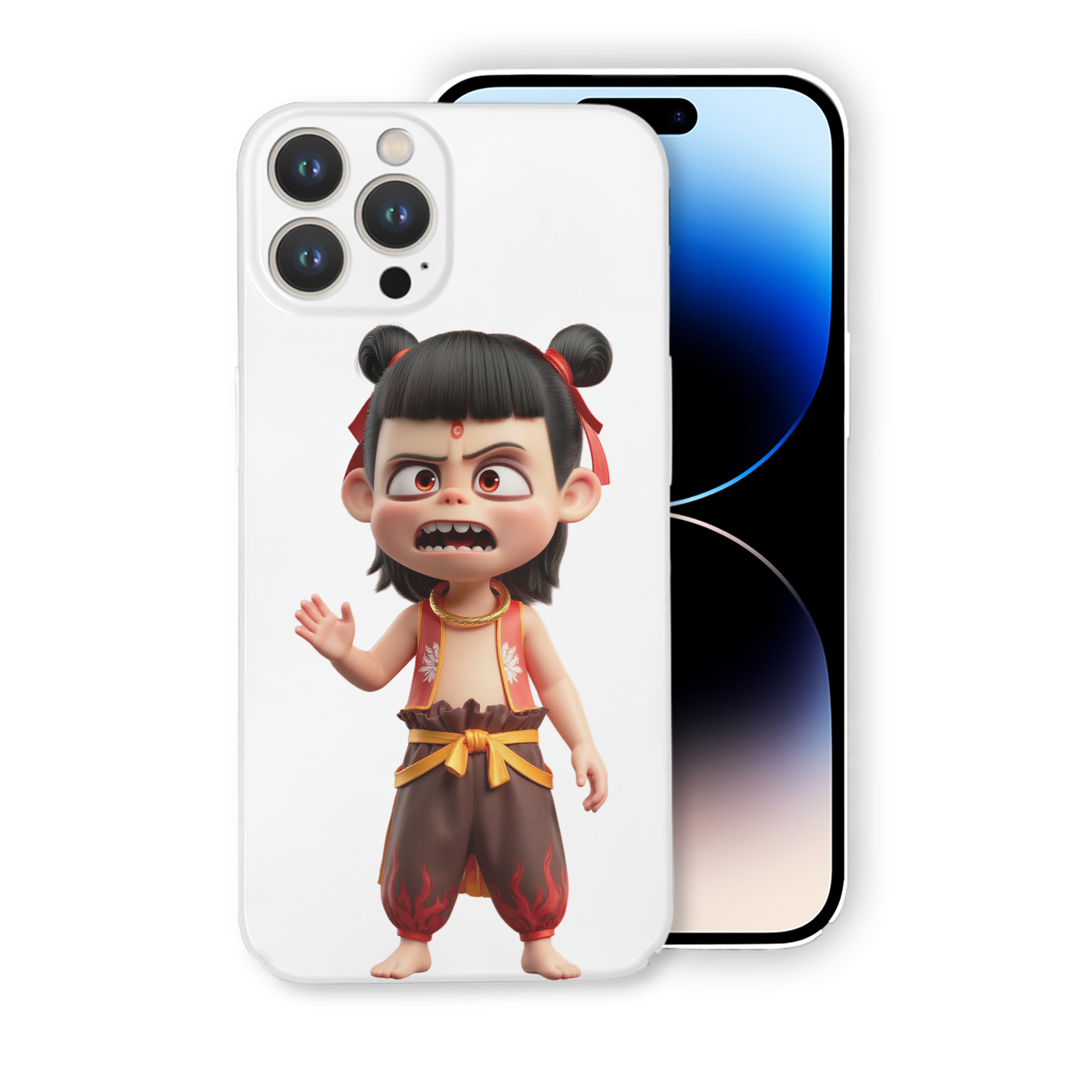 （画像用） Ne Zha 2 ナタ 魔童の大暴れ 【iPhone 14シリーズ対応】ハードケース